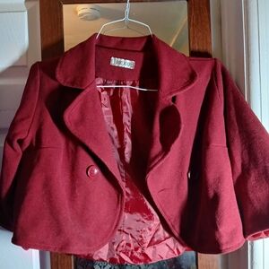 Dex Women's Burgundy Blazer